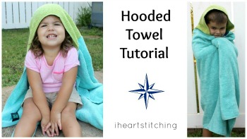 Hooded Towel Tutorial