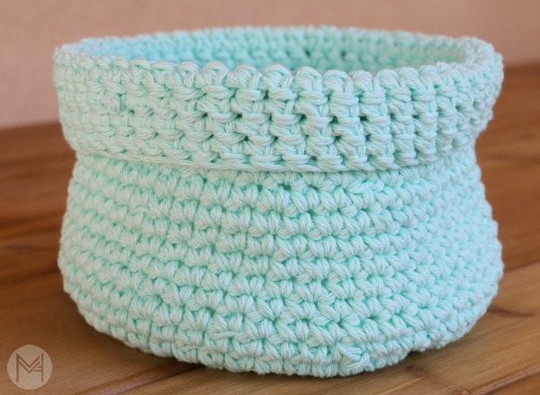 easy crochet basket
