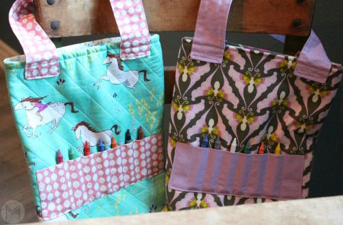 Download How To Sew A Crayon Tote Bag