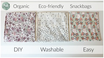 How to Sew an Easy Snack Bag – Organic and Washable