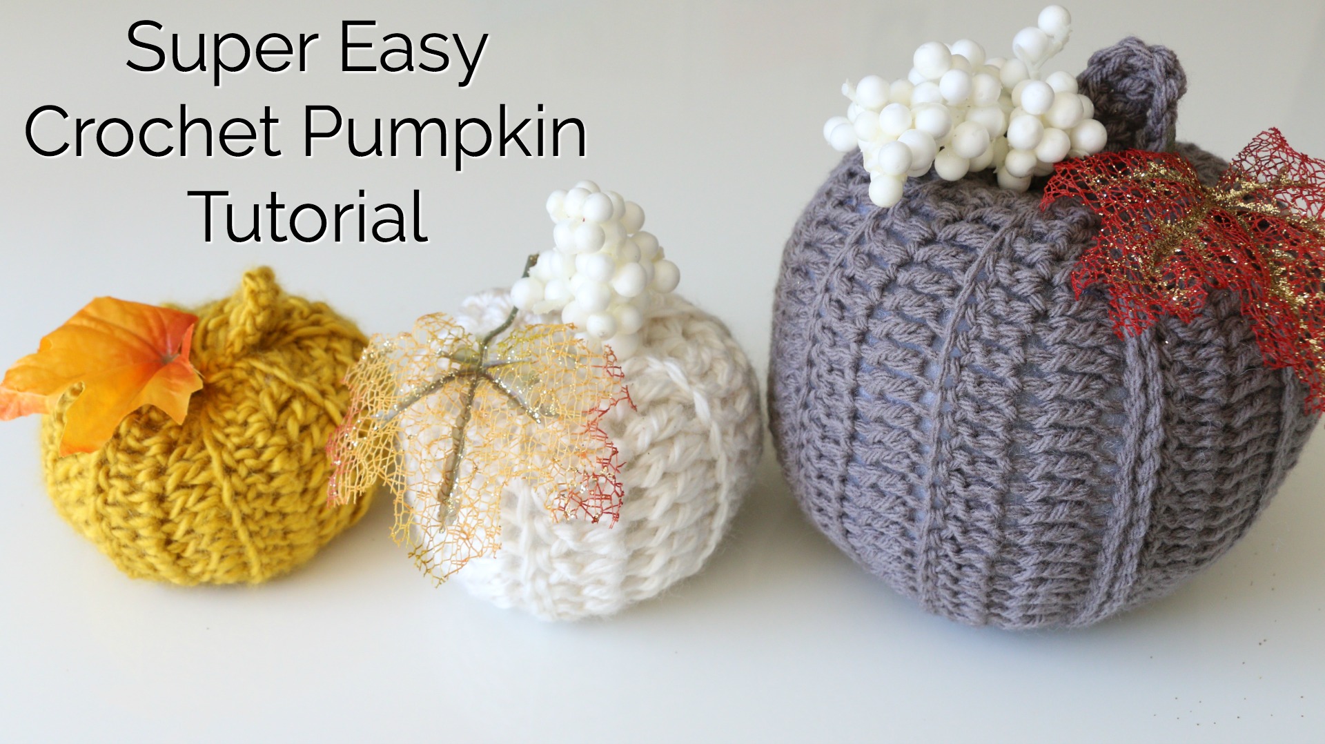 How To Crochet A Pumpkin For Beginners