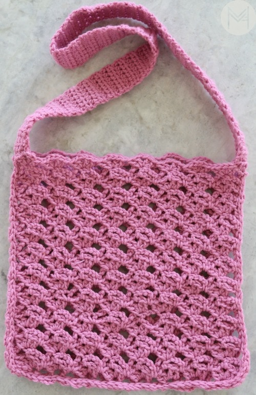 kids crochet bag tutorial
