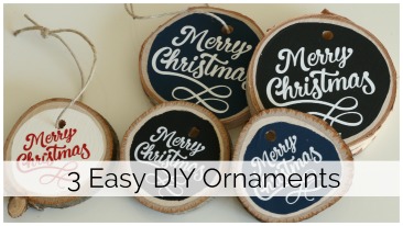 3 Easy DIY Ornaments