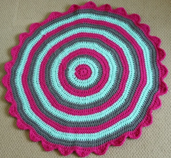 Crochet Rug Tutorial