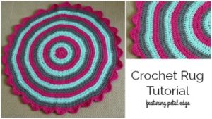 round crochet rug