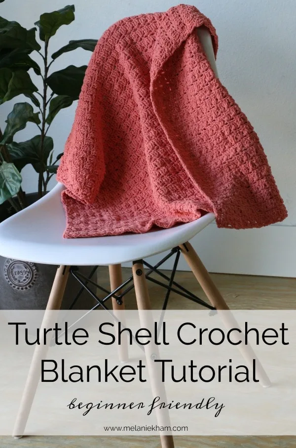 turtle shell crochet blanket