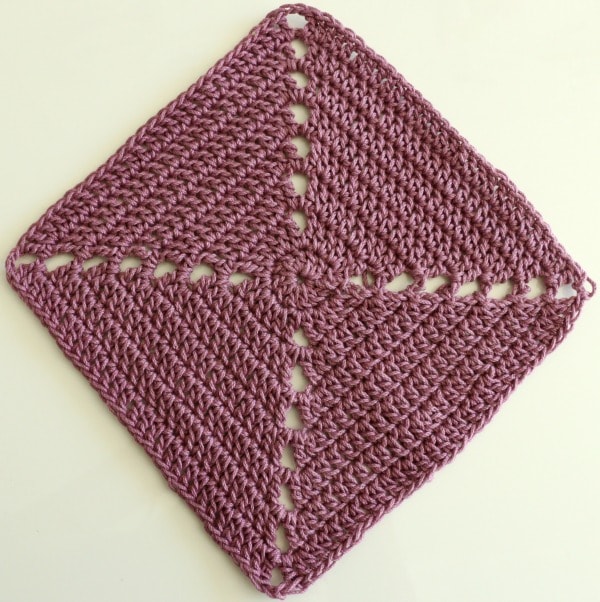 simple crochet granny square