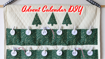 Advent Calendar DIY – Simple Sewing Tutorial