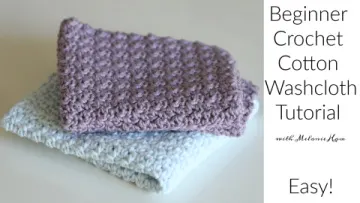 Easy Crochet Dishcloth Pattern for Beginners (all single crochets
