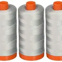 3-PACK - Aurifil Mako Cotton Thread Solid 50WT 1422Yds Dove