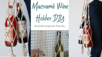 How to Macramé a Wine Holder – Absolute Beginner Tutorial
