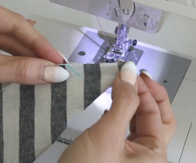 how to sew napkins