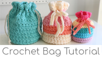 Drawstring Crochet Bag Pattern – Star Stitch