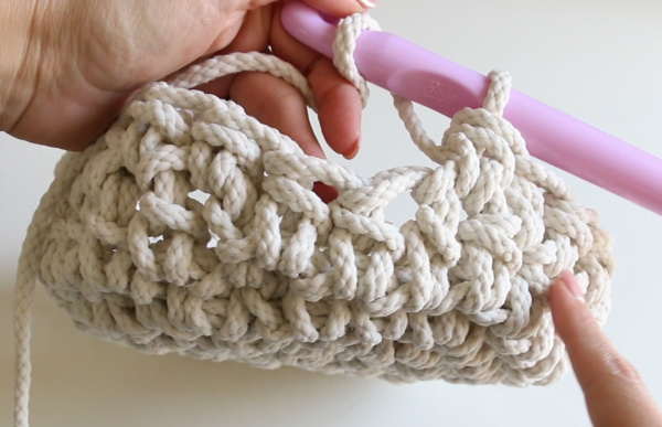 easy crochet basket pattern
