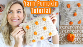 How to Make a Yarn Pumpkin